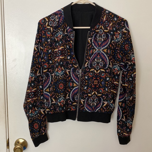 Reversible bomber jacket - Picture 4 of 6